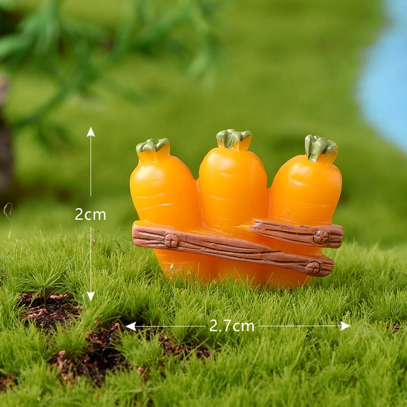 No3 Radish Door Rabbit Paradise Micro Landscape Miniature Craft Supplies Clearance