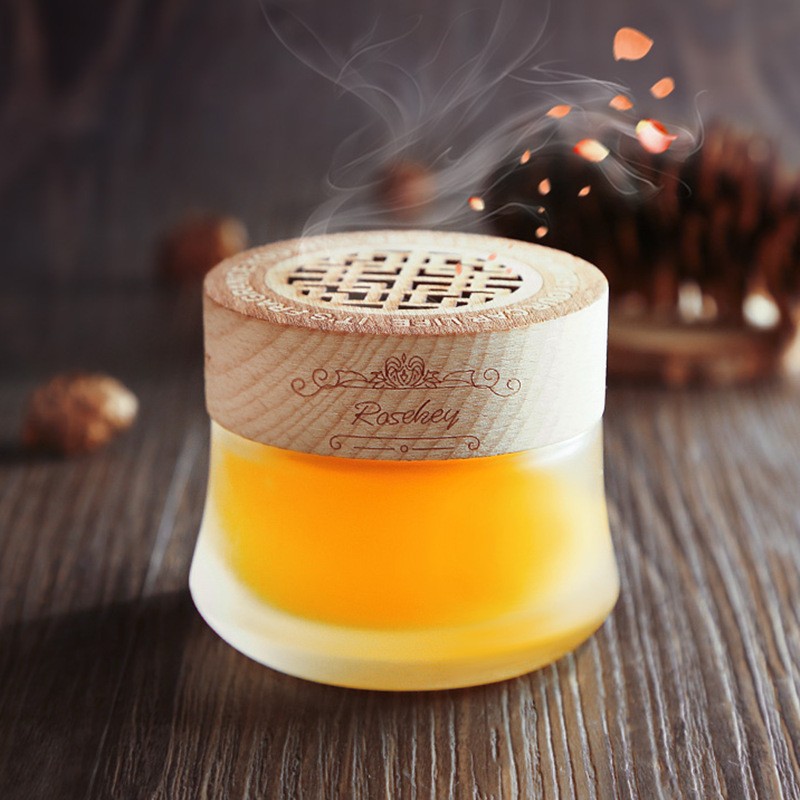 Wood Grain Balmorange Osmanthus Car Aromatherapy
