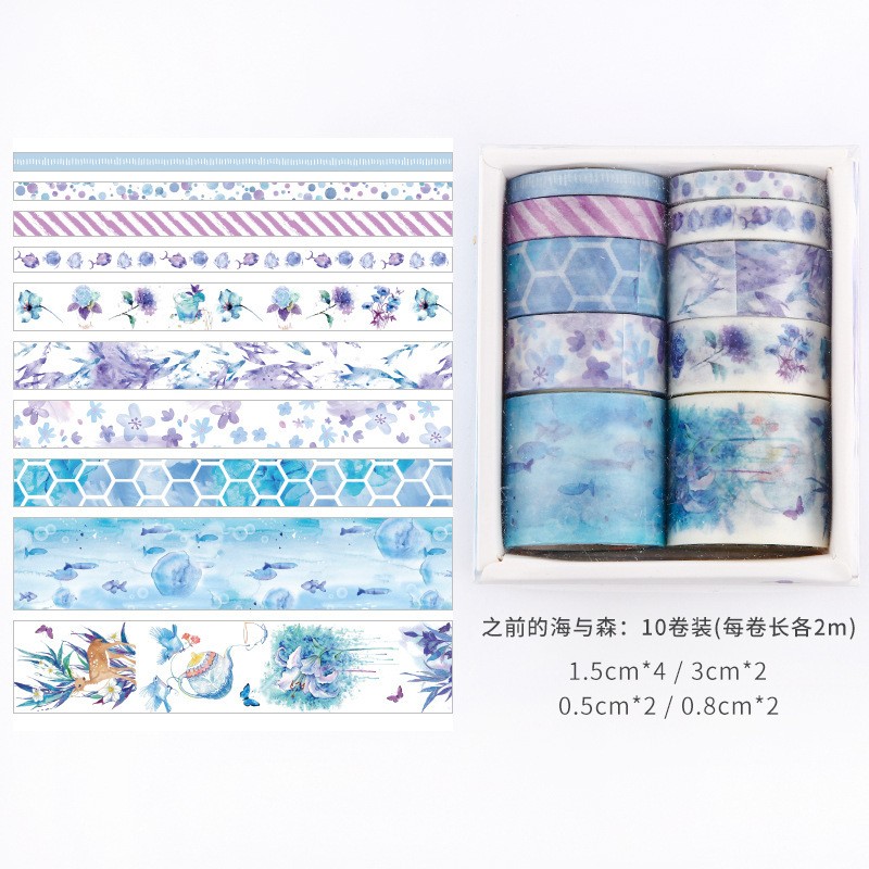 Sea And Forest Before Decor Washi Tapes