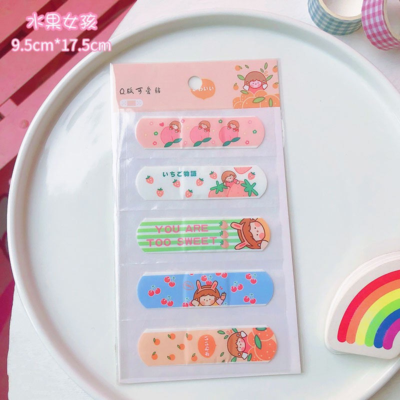 Fruit Girl Childrens Band Aid Plasters