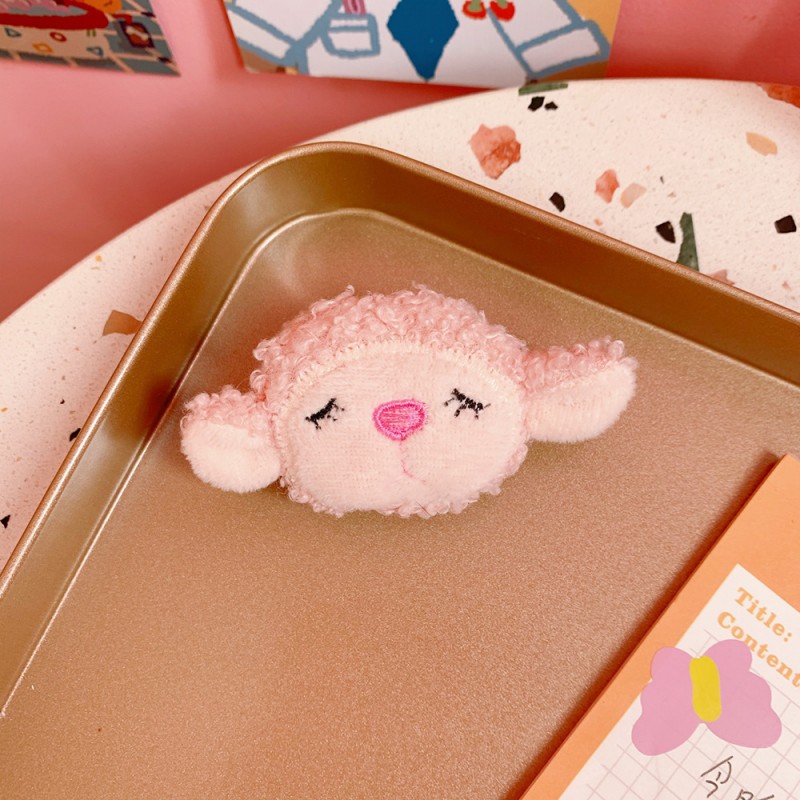 4# Pink Sheep 2 With Brooch Plush