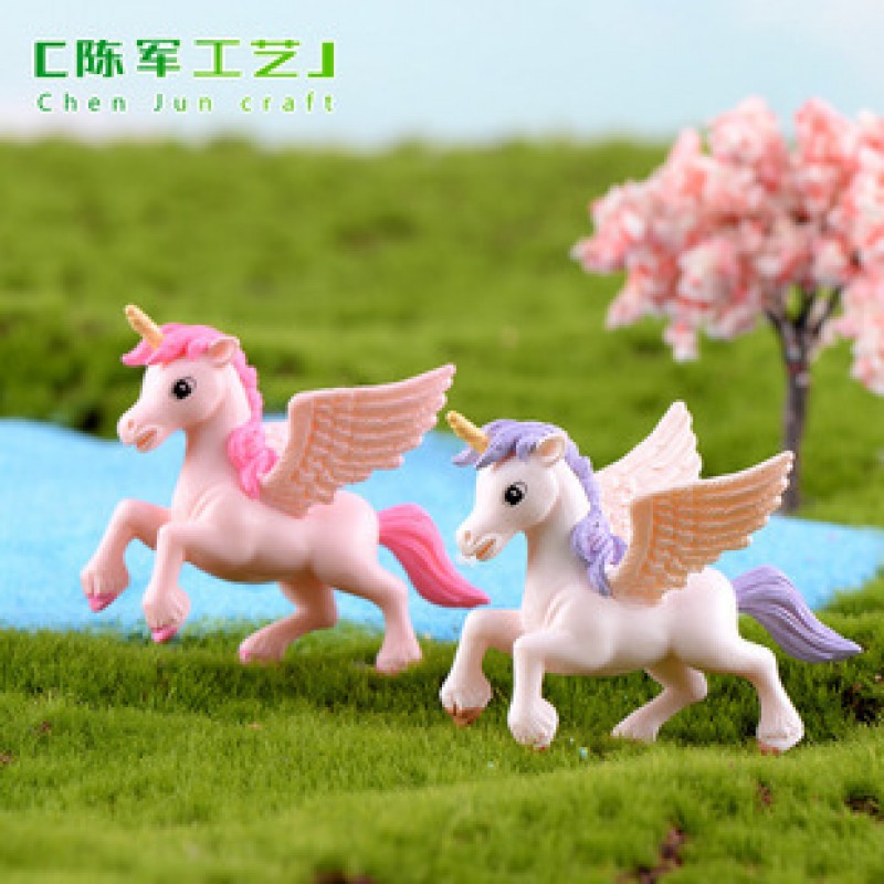 Wingless Pink Single Micro Landscape Miniature Craft Supplies