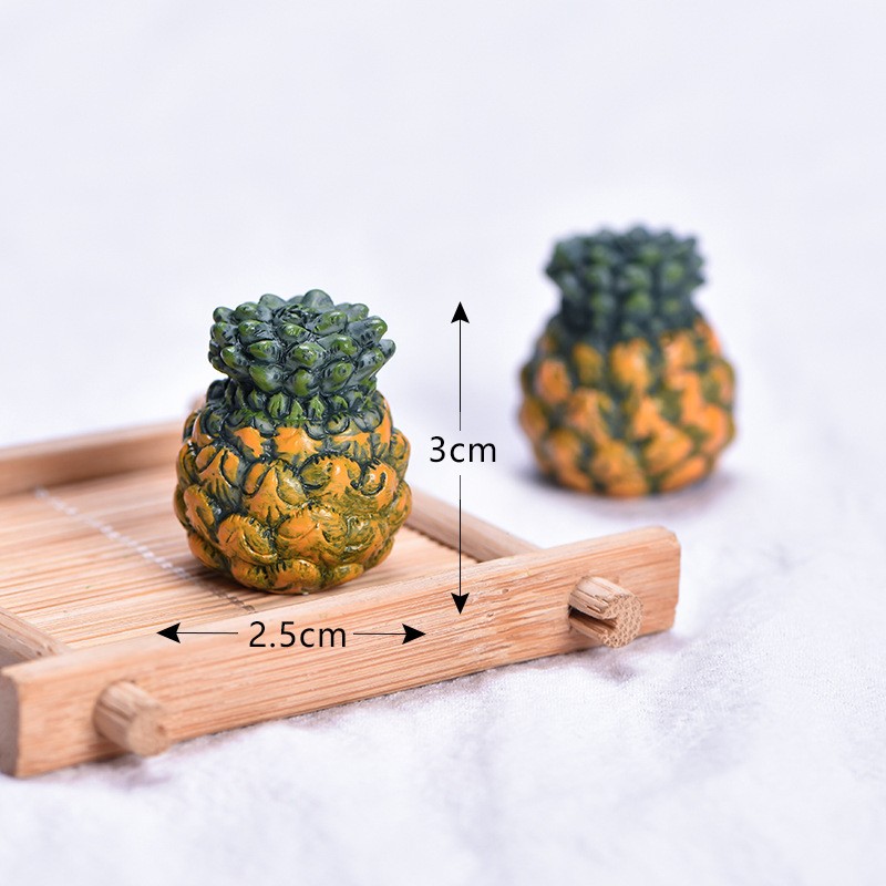 Pineapple Micro Landscape Miniature Craft Supplies Clearance