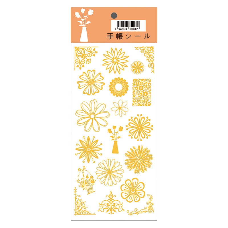 Flower Language Sticker Sheet