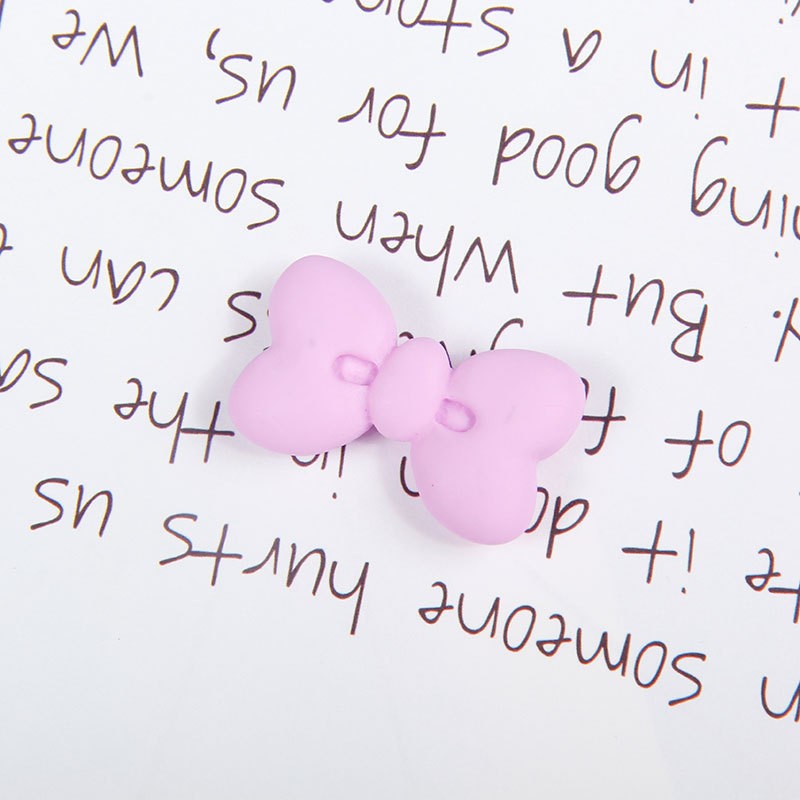 04# Purple Bow Resin Craft Supplies