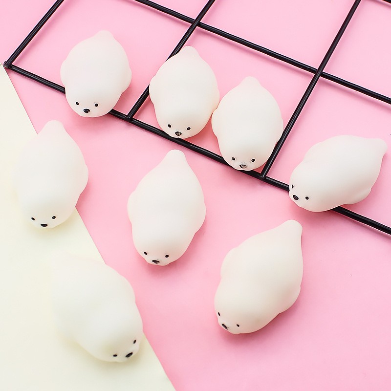 White Little Seals Single If You Want A Bagplease Take 50 Cartoon Toys