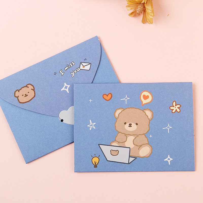 Tech Bear Greeting Card
