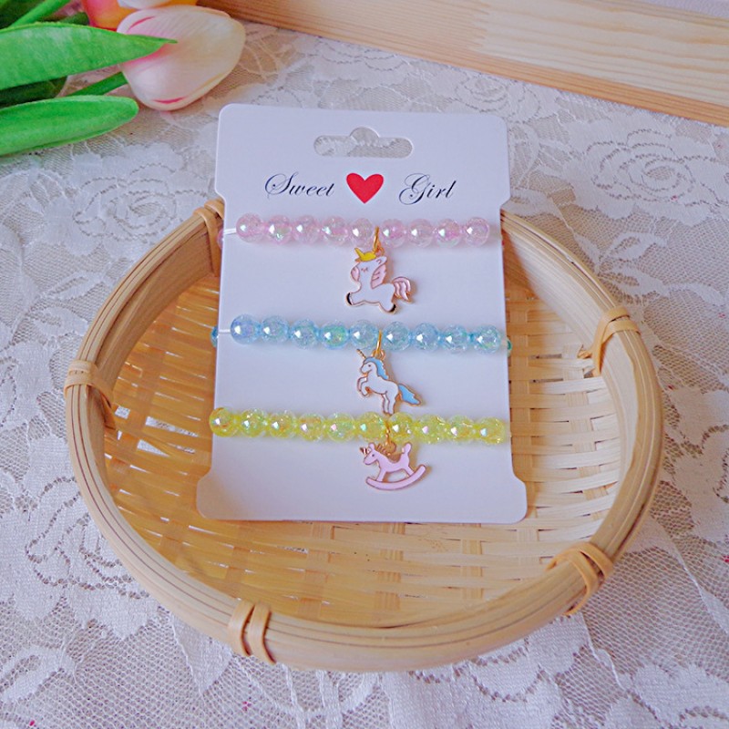6 Childrens Unicorn Bracelet