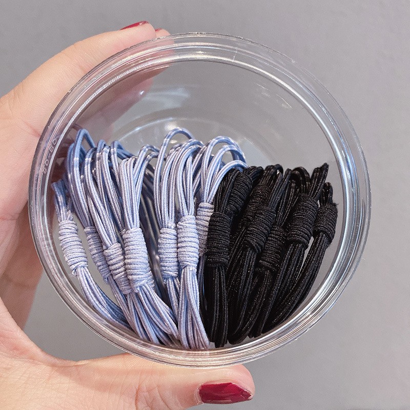 10# Black And 20 Light Blue Hair Bands Clearance