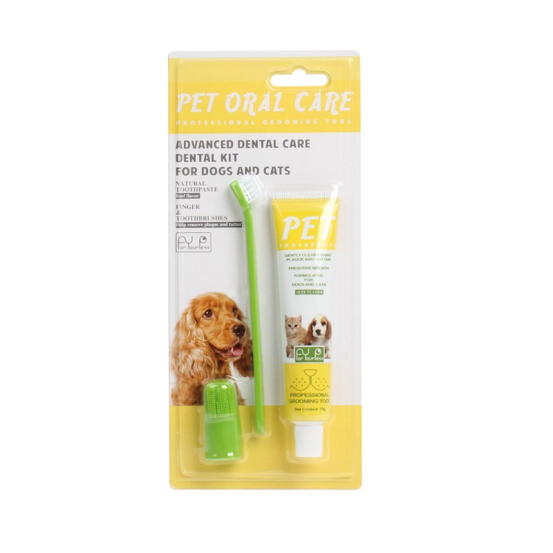 Beef Scentytcy13 Pet Double Toothbrush