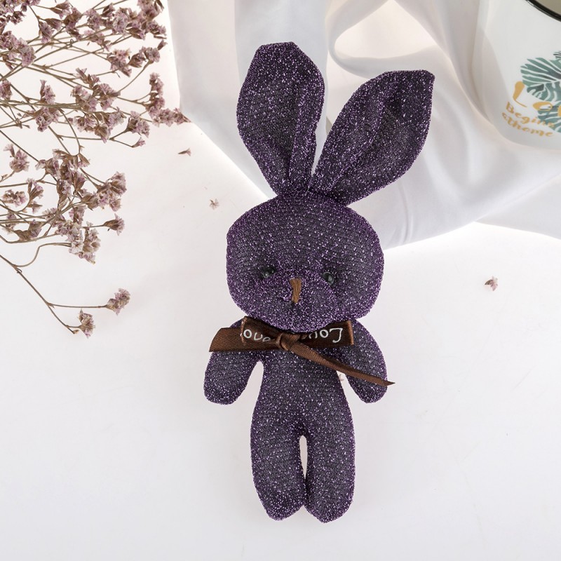 Purple 18cm Velvet Rabbit Plush