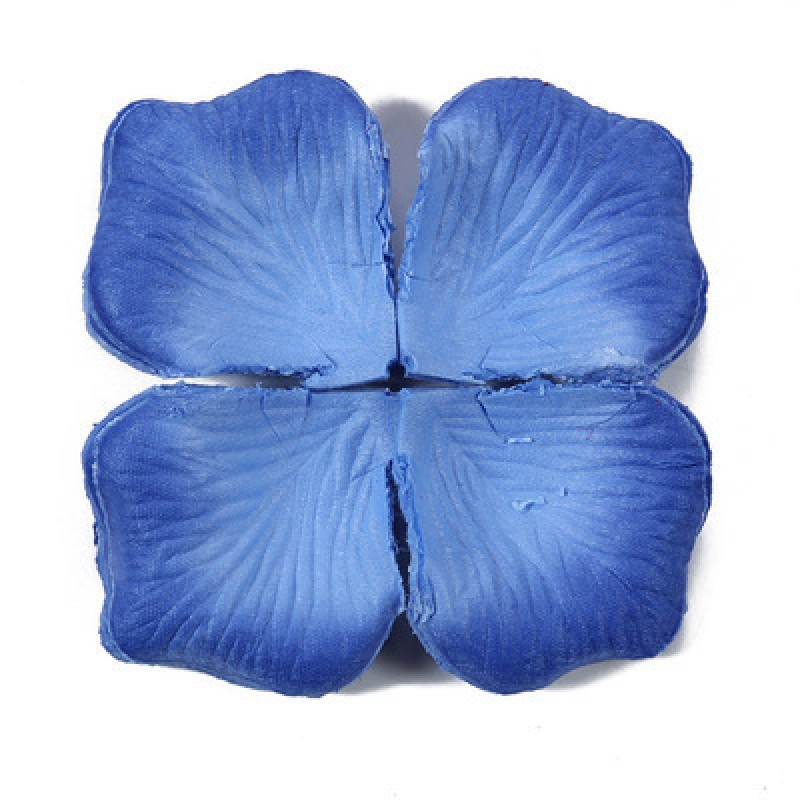 16# Gradient Blue Artificiail Woven Petals