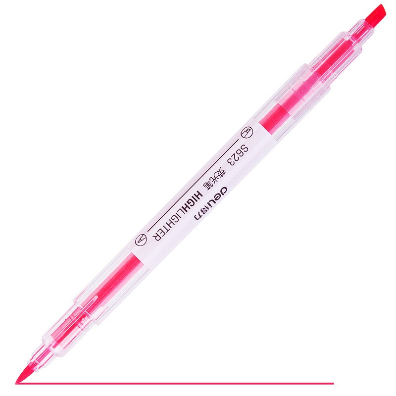Refill Redtip Shape Double Flourescent Marker Clearance