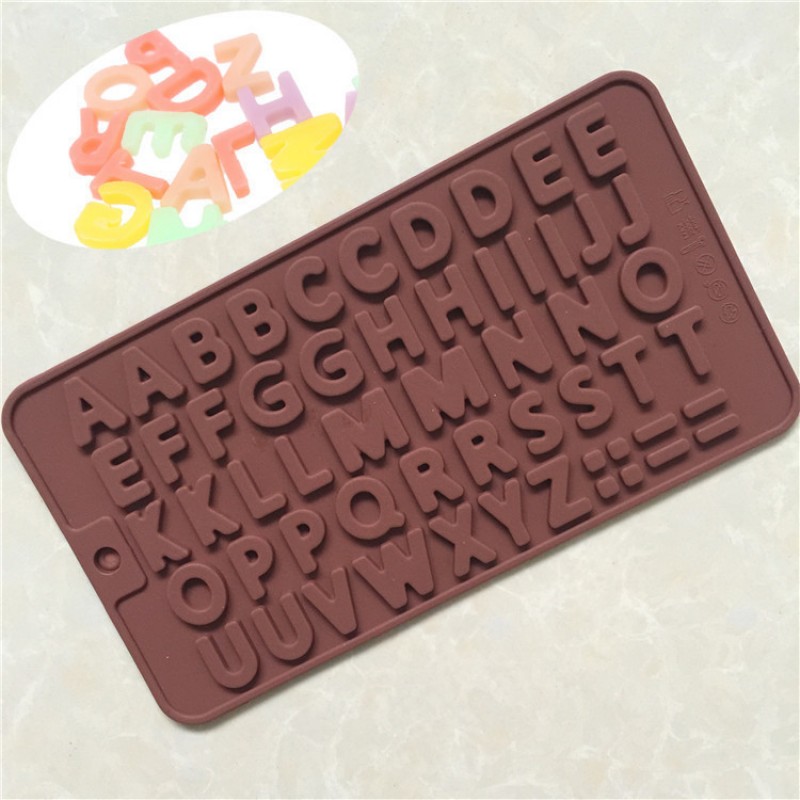 Brown Letters Epoxy Letter Mold