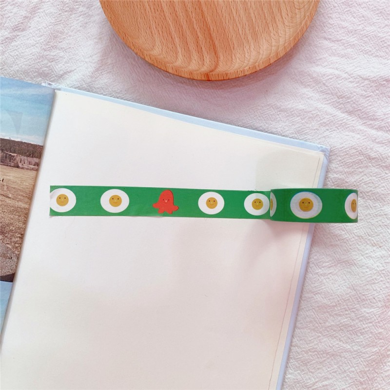 3# Poached Eg Film Washi Tape