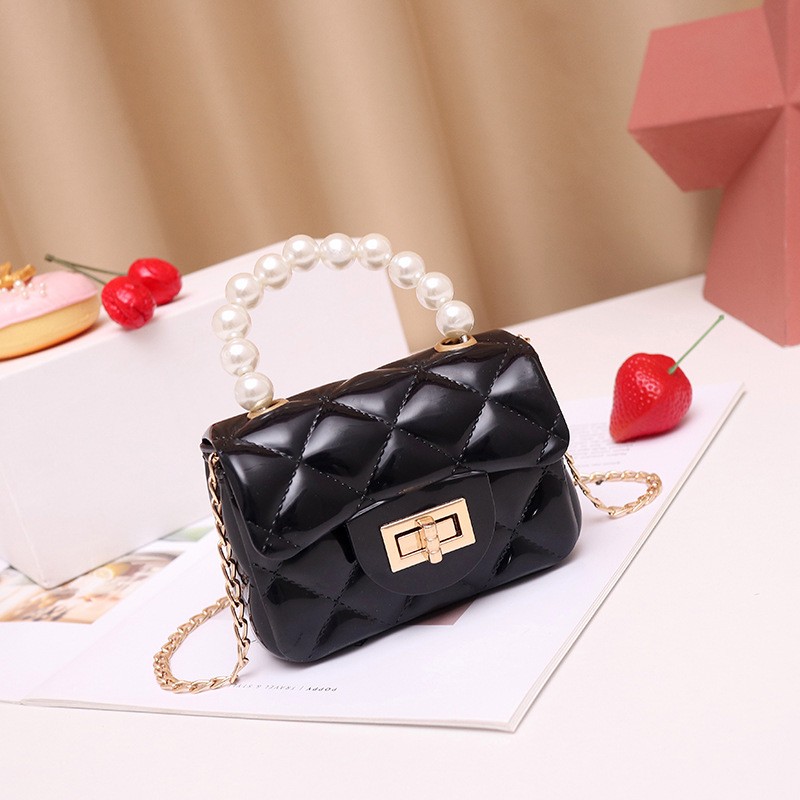 Black Korean Fashion Handbag