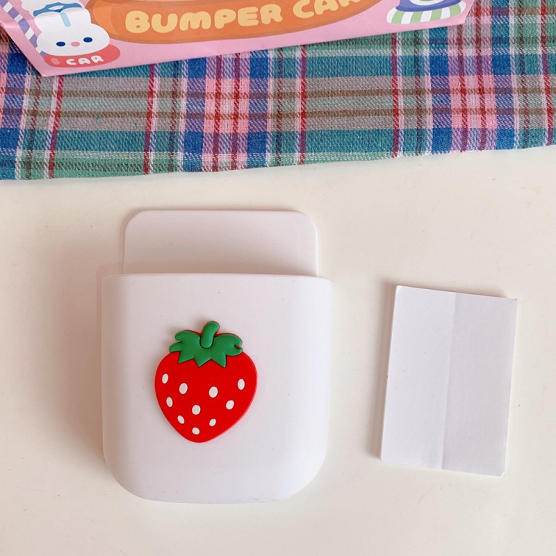 1# White Strawberry Wall Mouned Storage Clearance