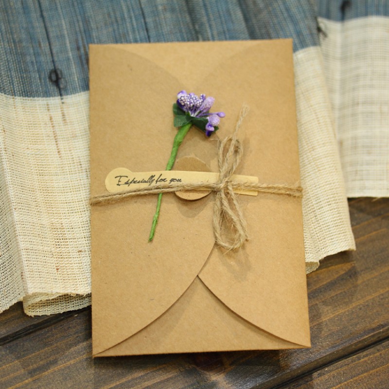 Purple Lavender Large Greeting Card