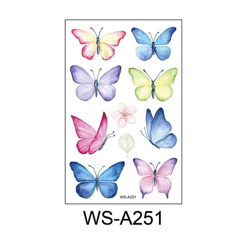 Pattern Ws - A251 120X76Mm Sticker Sheet