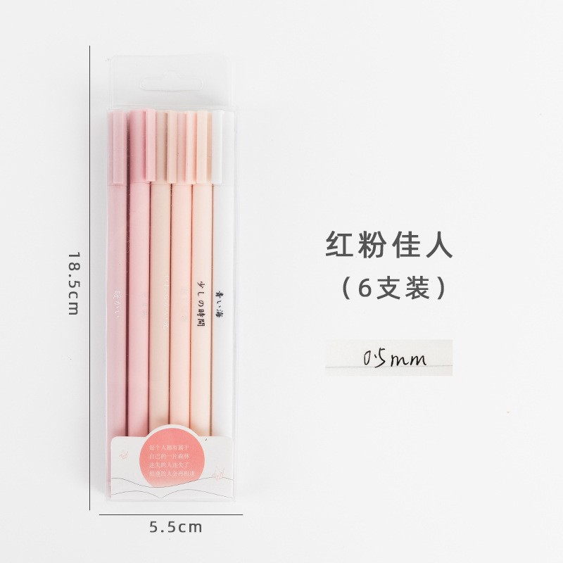 Refill Lady In Pinkpen Tip 0.5mm Color Gel Pens