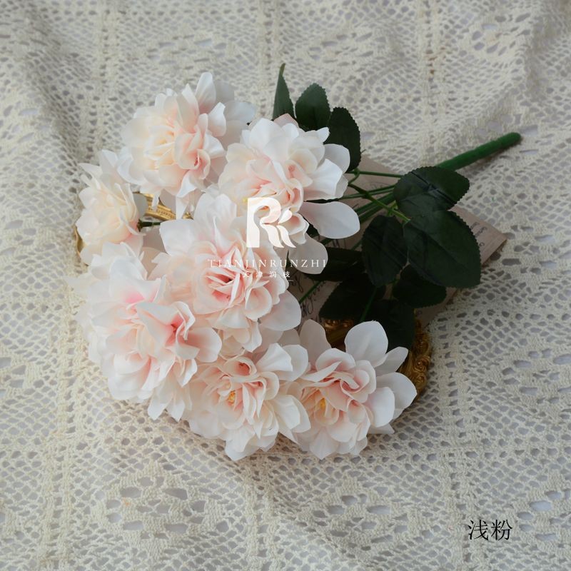 9 Heads Of Chanel Artificial Flower Stem