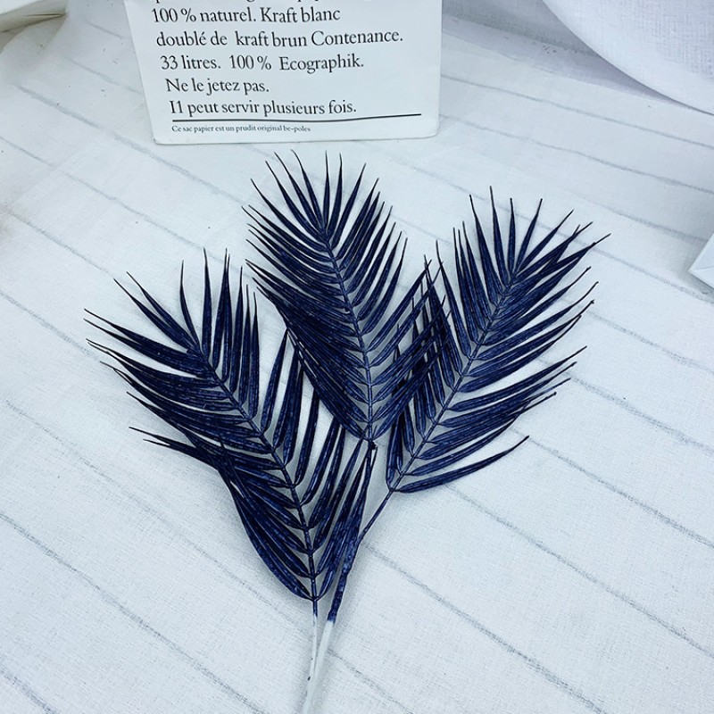 Royal Blue Artificial Tail Leaf Trident