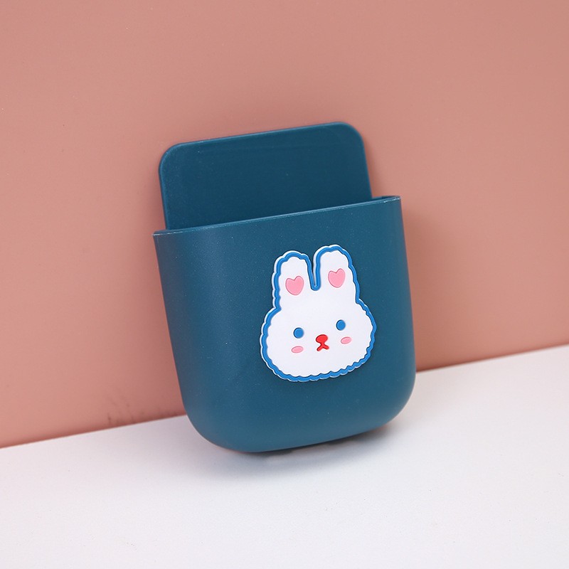 Blue Bunny Wall Mount Storage
