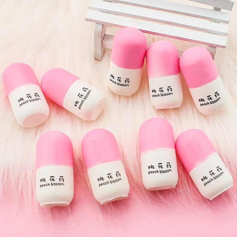 Pink And White Peach Anther Single If You Want A Bagplease Take 50 Pieces Cartoon Toys