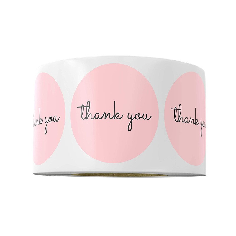 No. 3 Thank You Stickers