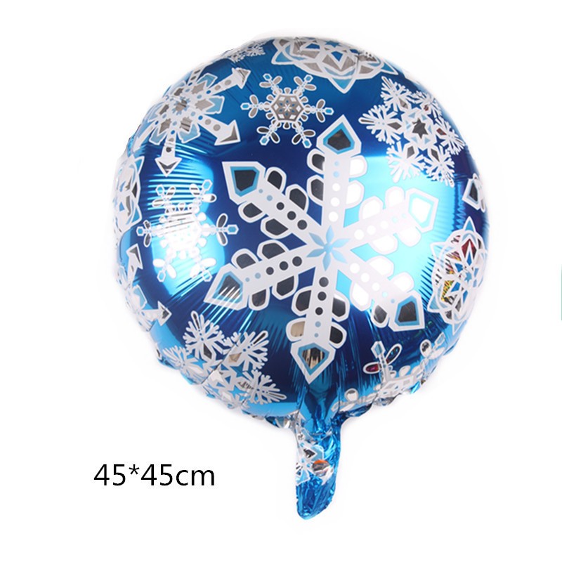 18 Inch Snowflake Foil Balloon