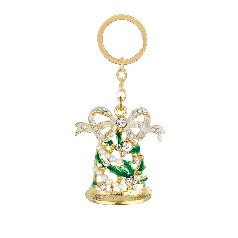 No. 12. White Bell Allow Keyring