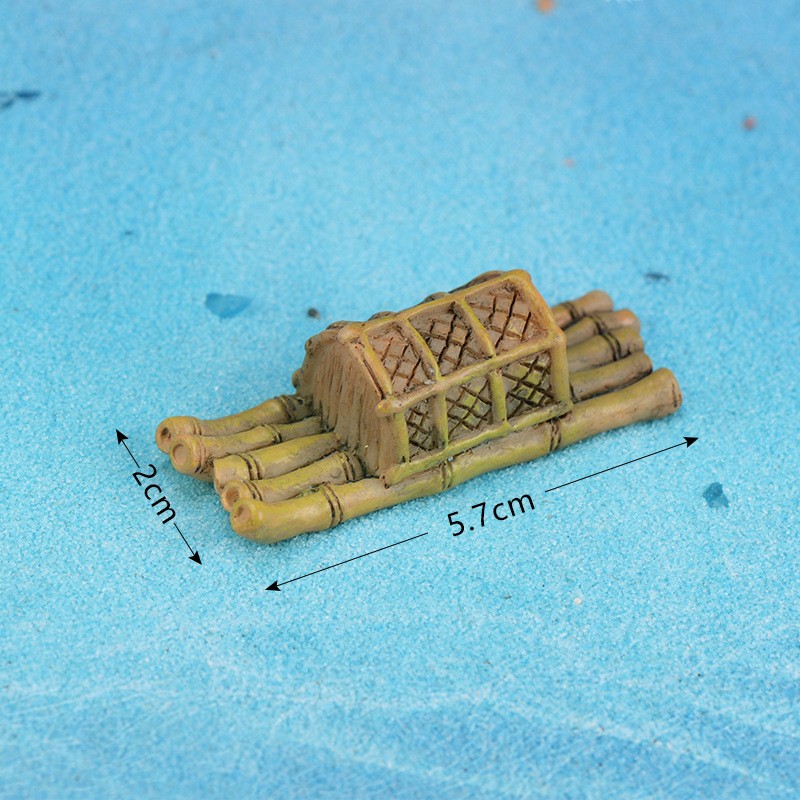 Bamboo Raft Craft Miniatures
