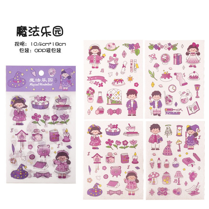 3#Magic Paradise Sticker Sheet