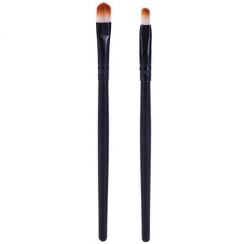 Appearance Black Black Aluminum Tube Lip Brush Eyeshadow Makeup Brush