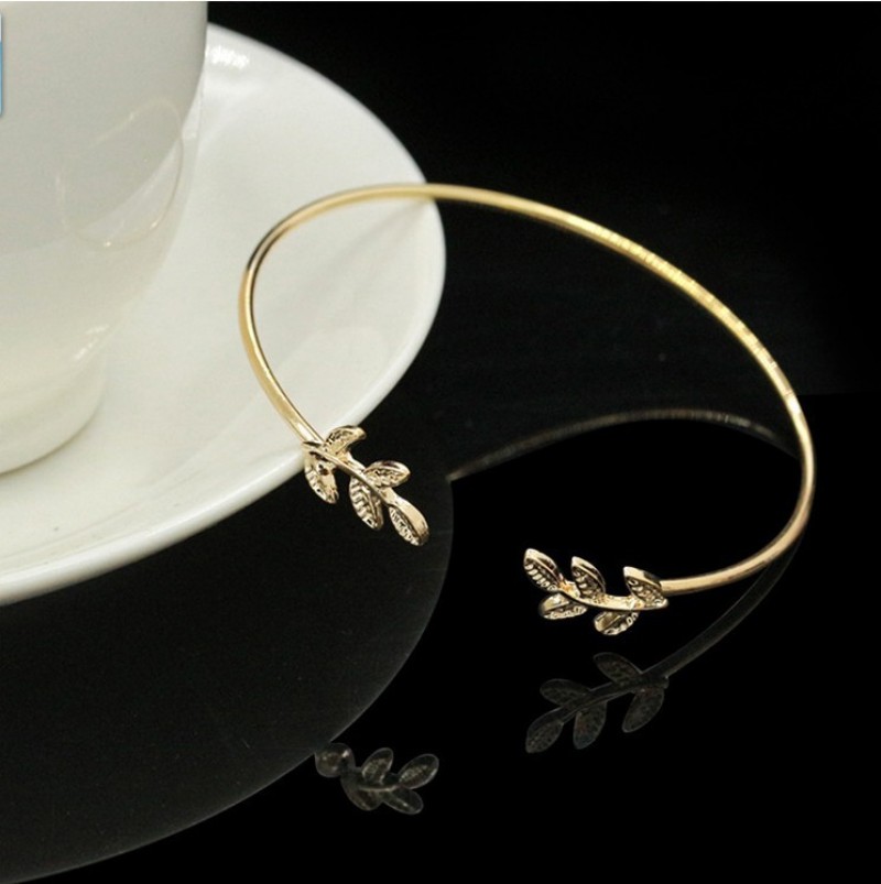 Gold Leaf Bracelet