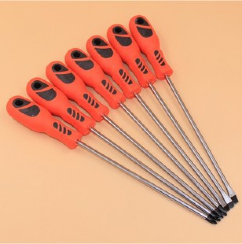 8 Inch Red Handle Cross Head