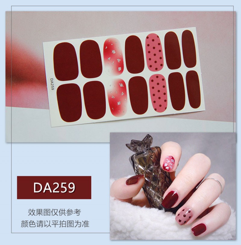 Da259 Nail Stickers