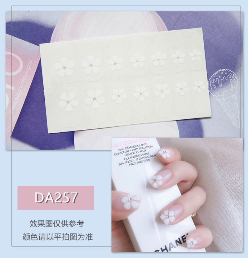 Da257 Nail Stickers