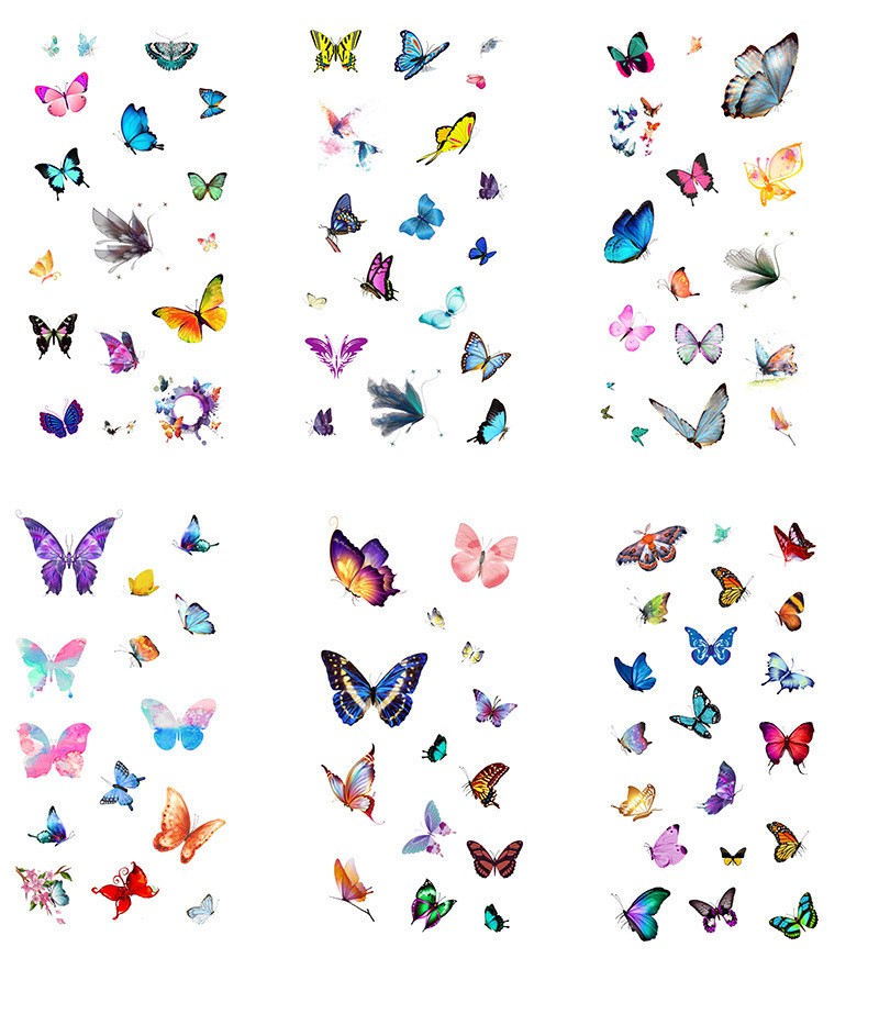 Butterfly Dance Sticker Sheet