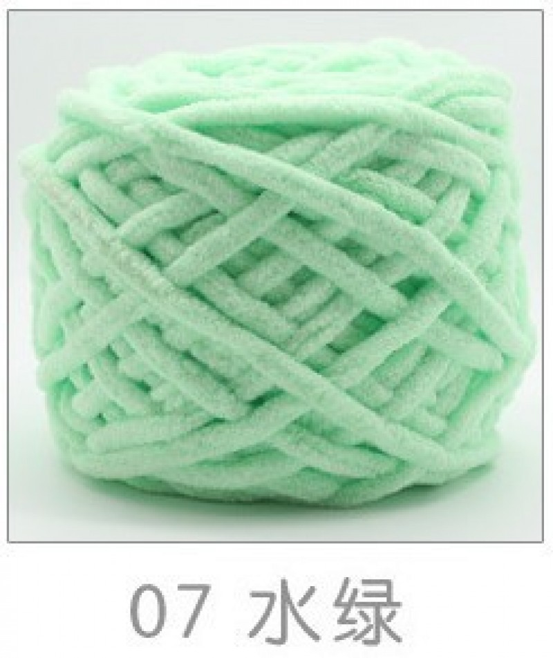 07 Water Green Thick Wool
