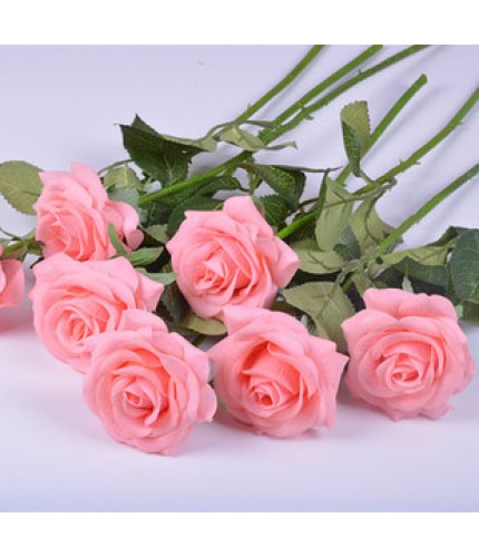 Pink Champagne Rose Artificial Flowers