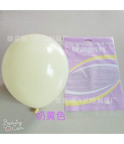 10 Inch Macarons Milk Packlatex Balloons
