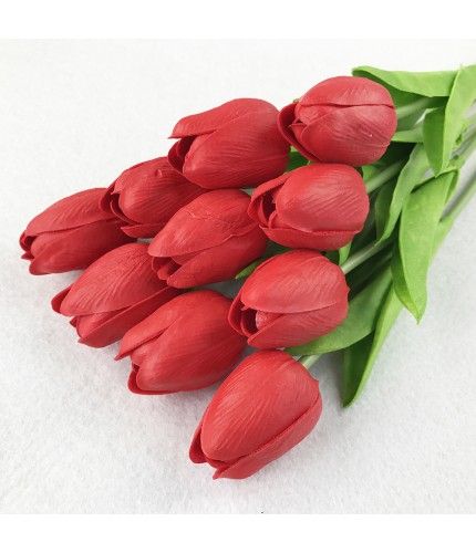 Red Tulips Tulip Artificial Flowers