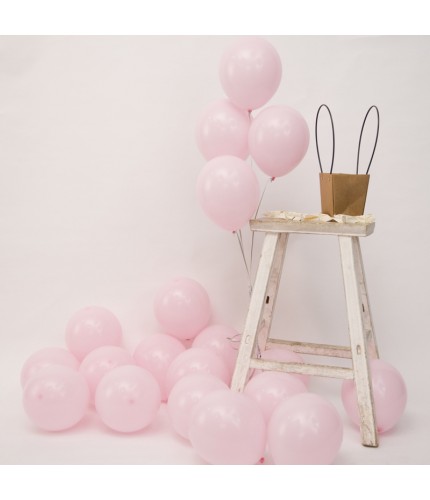 Macaron Pink Latex Balloon Pack