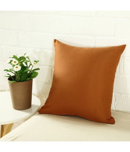 Light Coffee Hug Pillowcase 45*45cm Basic Colours Cushion Covers