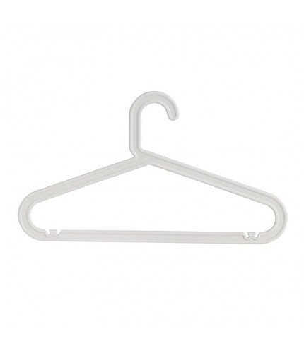 Off-White Adult Non Slip Hanger