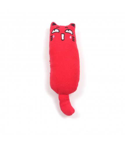 Red Cat Grass Toy