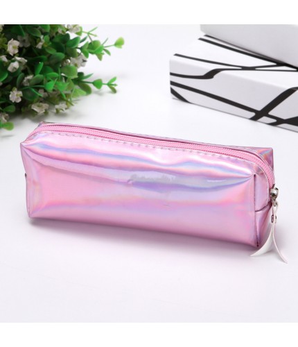 Colourful Pink Cylinder Pencil Case