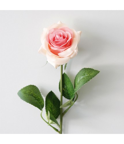 Peach Powder Rose Artificial Flower