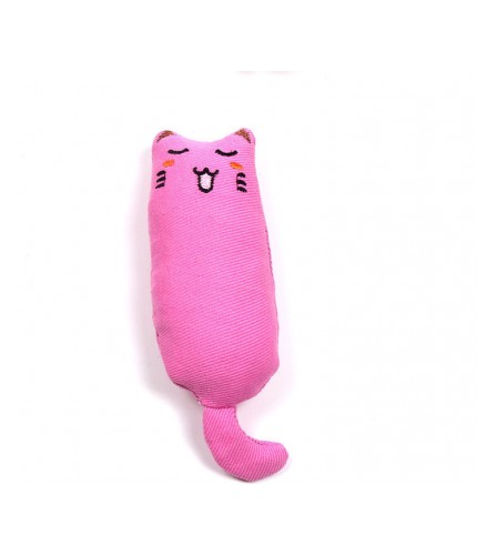 Pink Cat Grass Toy